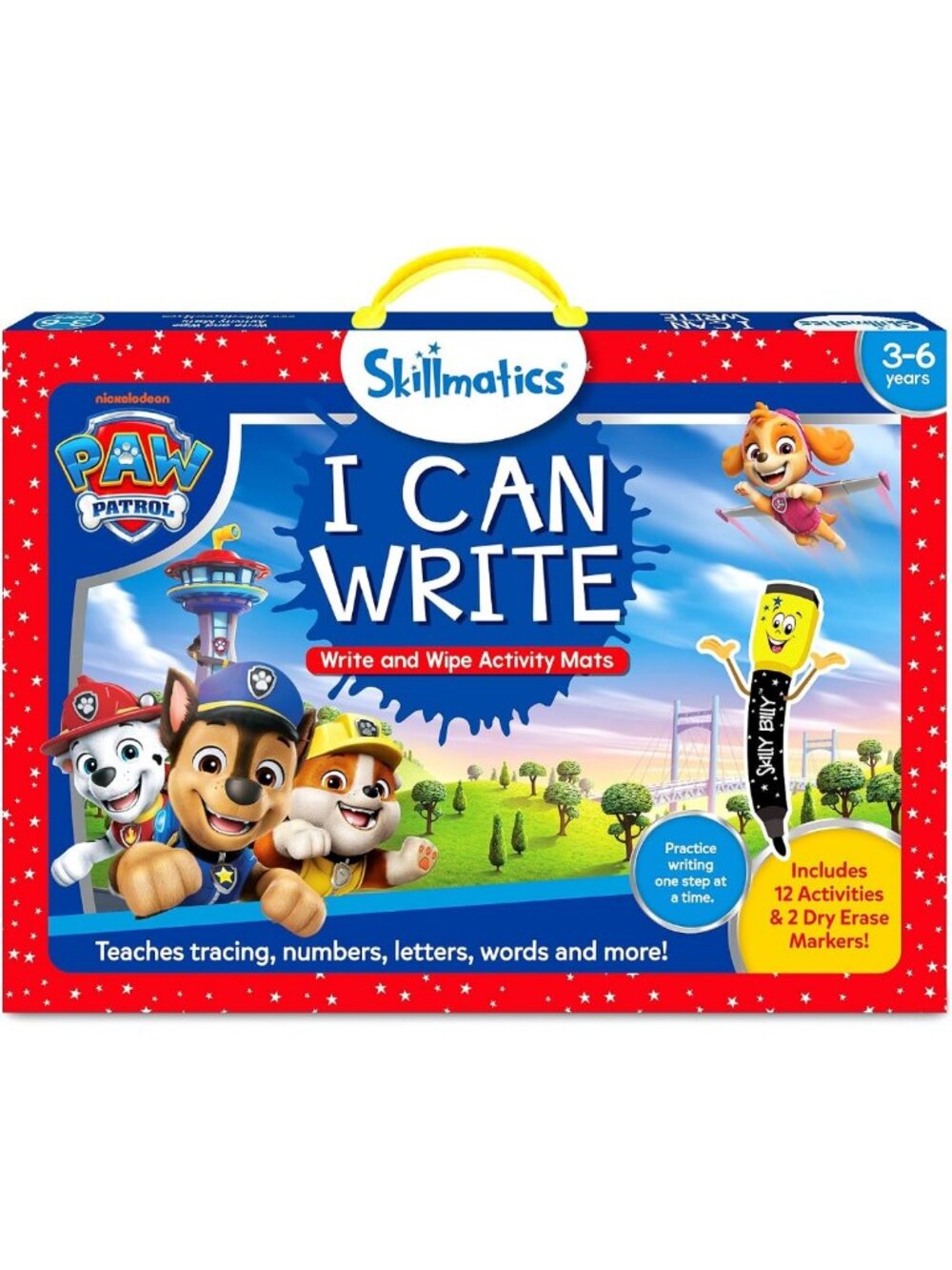 Preschool Learning Activity Toy - Write & Learn with PAW Patrol Fun!